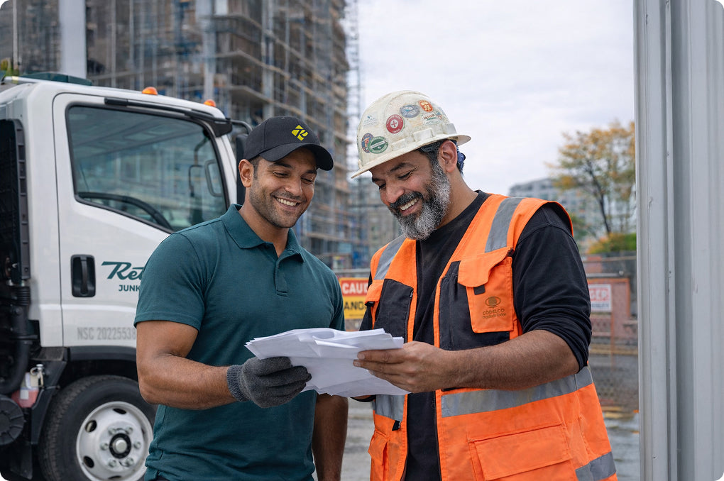 Why choose Rethink Junk for your construction cleanup